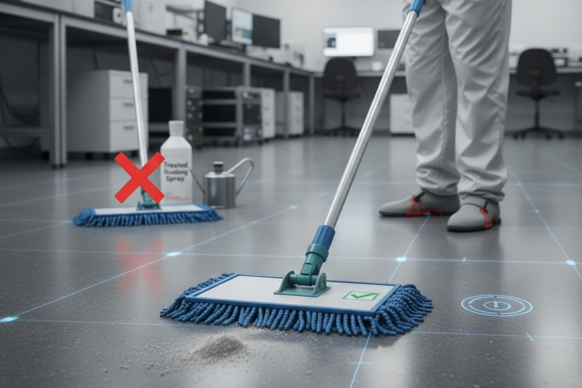 Daily Maintenance Sweep and Dust