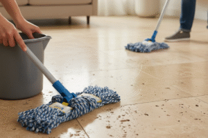 Damp Mop (Don't Soak!)