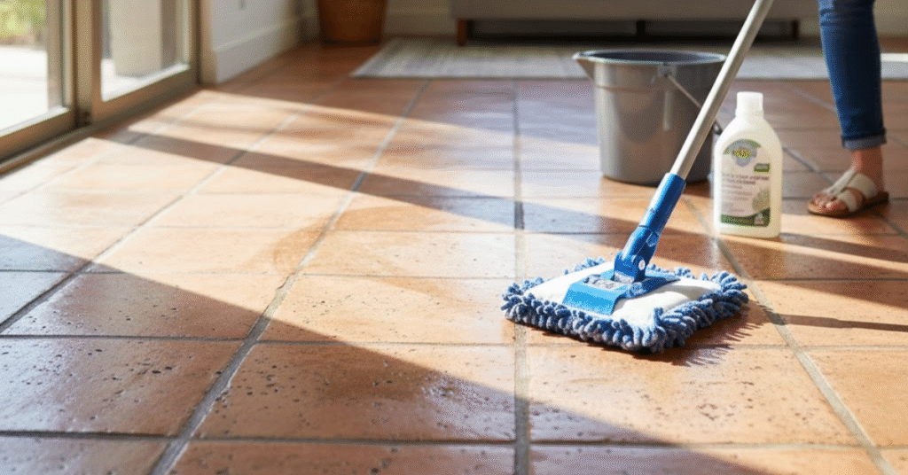 How to Deep Clean Saltillo Tile Floors