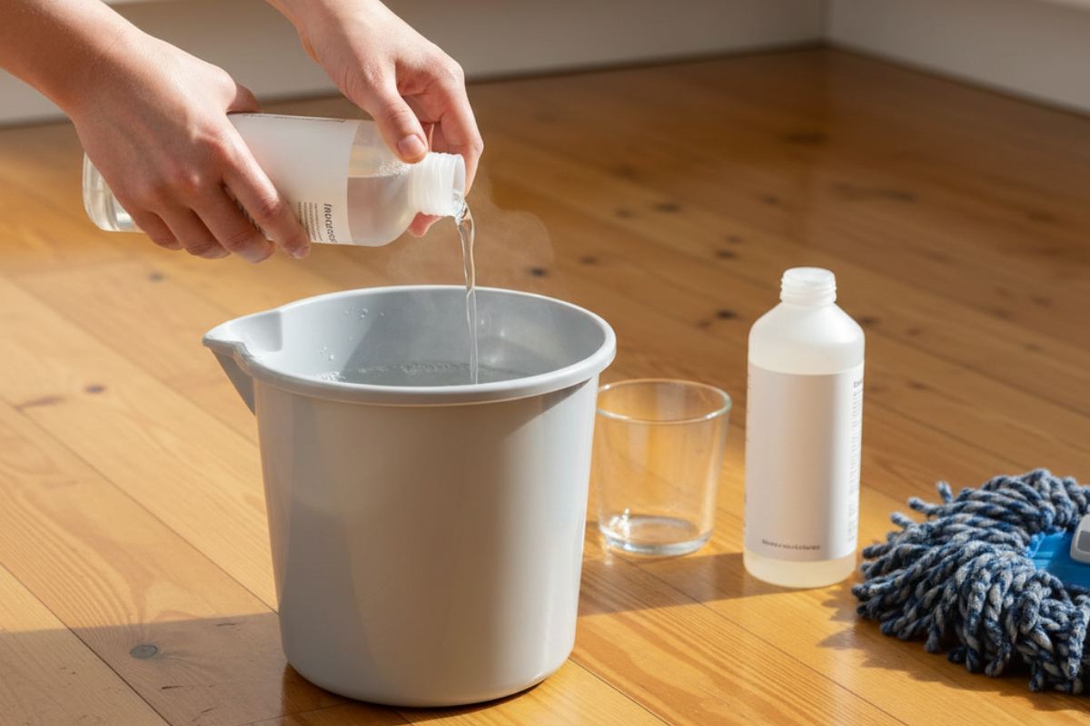 Prepare Your Mopping Solution