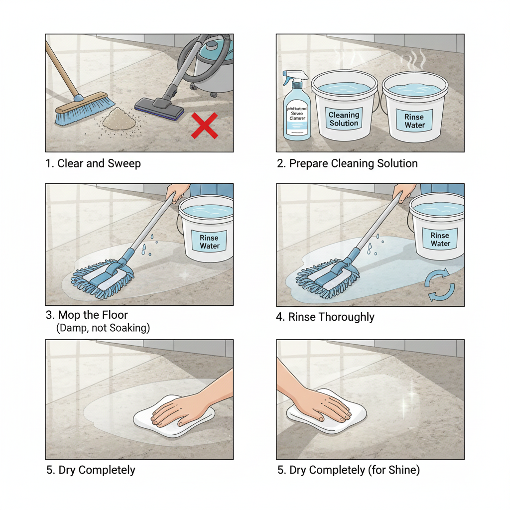 Step-by-Step Guide to Cleaning Granite Floors