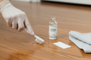 grease oil crayon stain removal hardwood floor