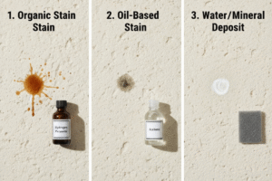 identify sandstone stains