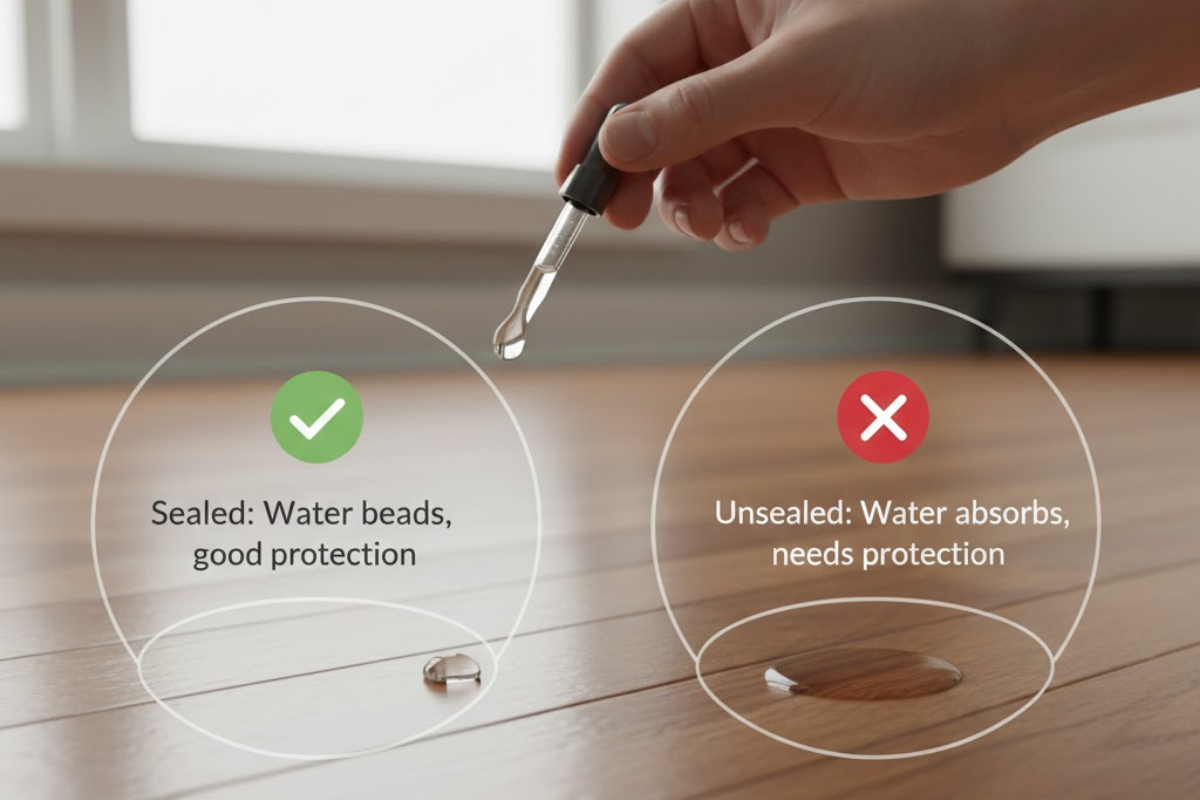 identify your floors finish hardwood cleaning