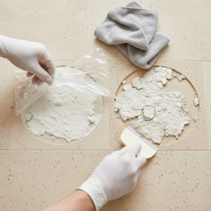 sandstone poultice removal