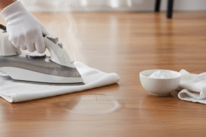 water stains white rings hardwood floor cleaning