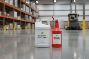 Cleaning Solutions And Degreasers Warehouse Floor
