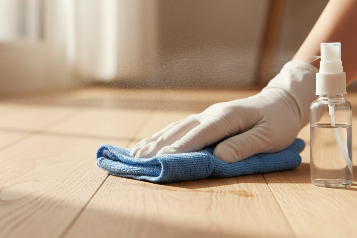 Cleaning Unsealed Wood Floors