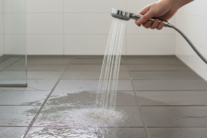 Clear And Rinse Stone Shower