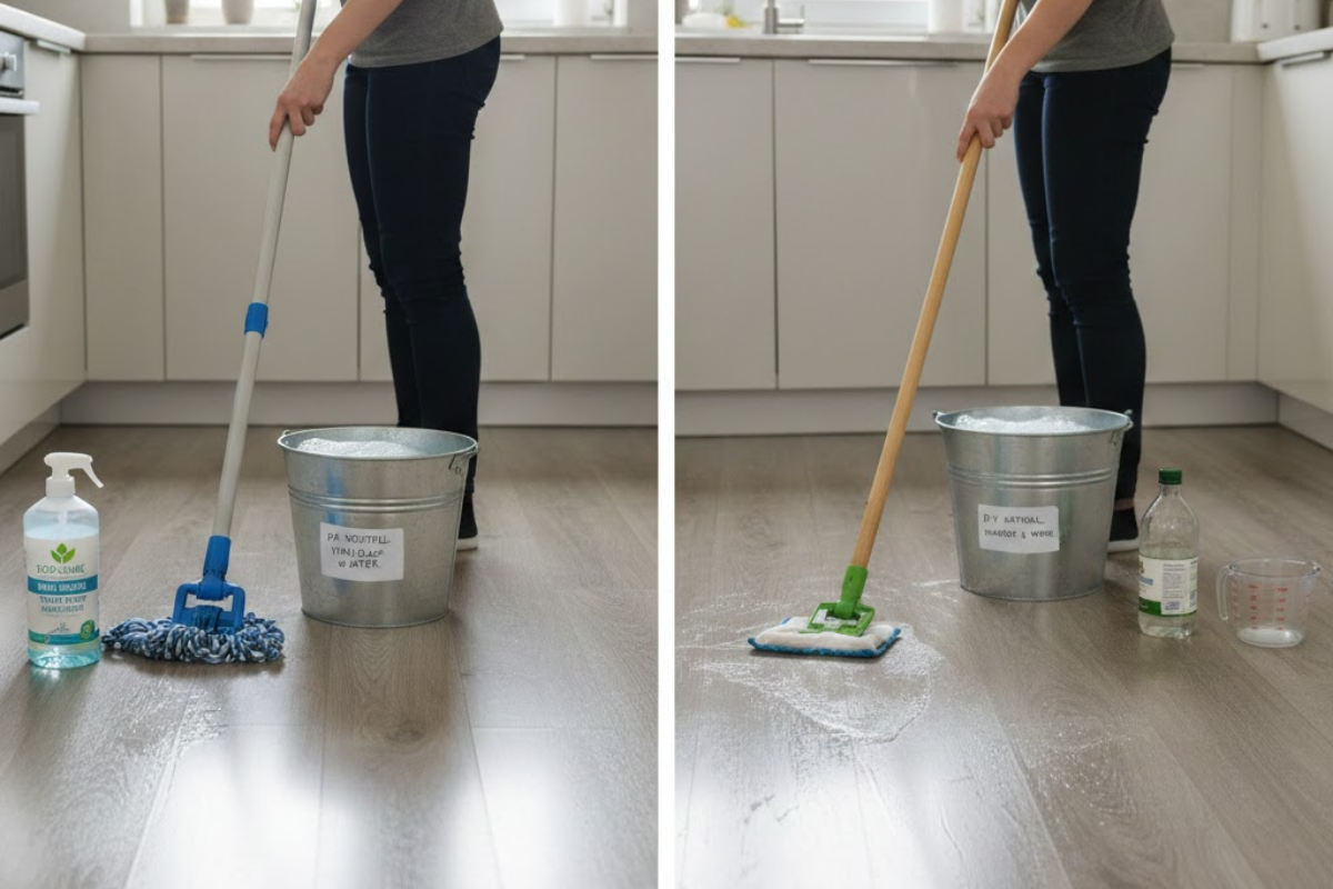 Commercial Cleaners Versus Natural Solutions