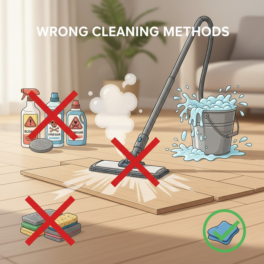 Common Mistakes to Avoid Manufactured Wood Floors