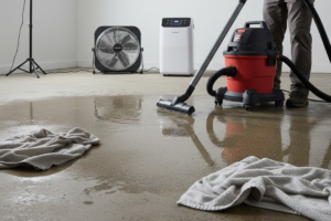 Dry Concrete Floor Completely