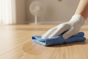 Drying Manufactured Wood Floor