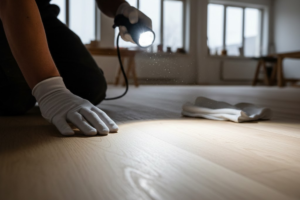 Final Inspection Wood Floor Cleaning