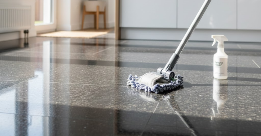 How To Clean A Granite Floor Featured Image