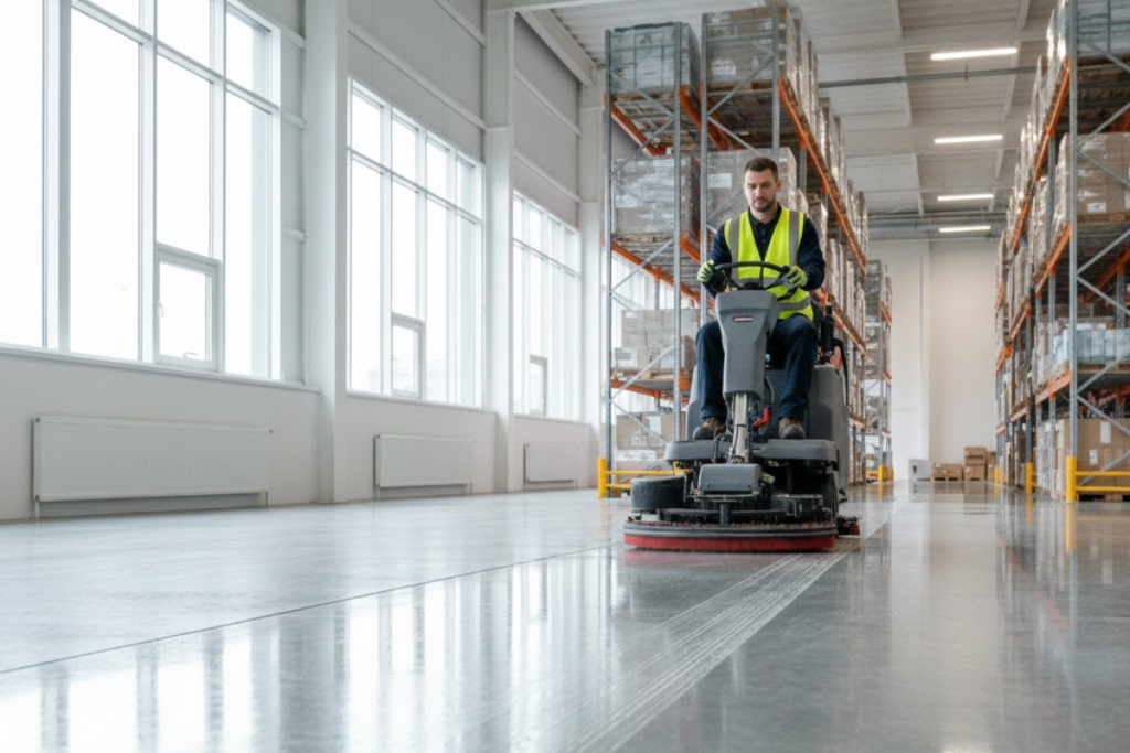 How To Clean A Warehouse Floor