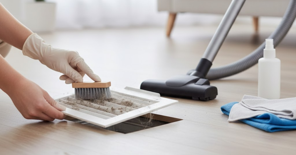 How To Clean Floor Vents Featured Image