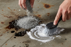 Pre Treat Garage Floor Stains
