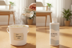 Prepare Your Cleaning Solution For Cork Floors