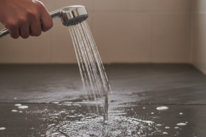 Rinse Thoroughly Stone Shower