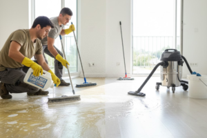 Stripping Old Wax Buildup From Vinyl Floor