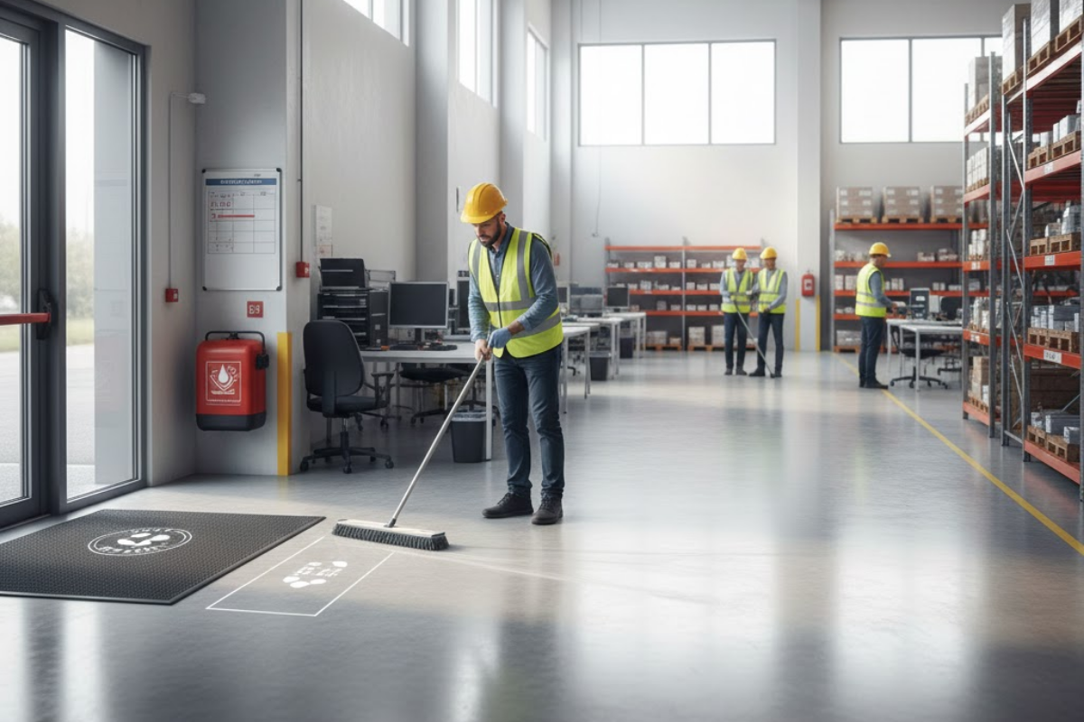 Tips For Maintaining A Clean Warehouse Floor