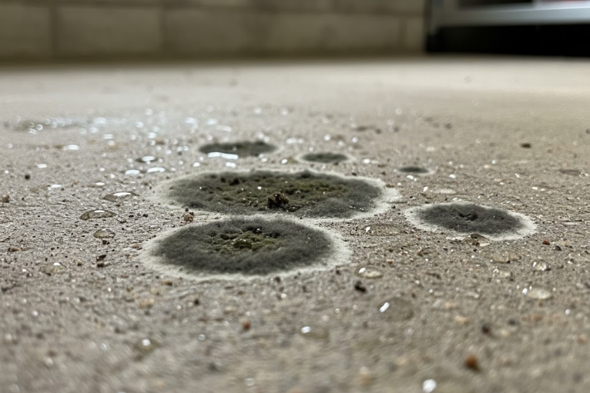 Why Mold Grows On Concrete