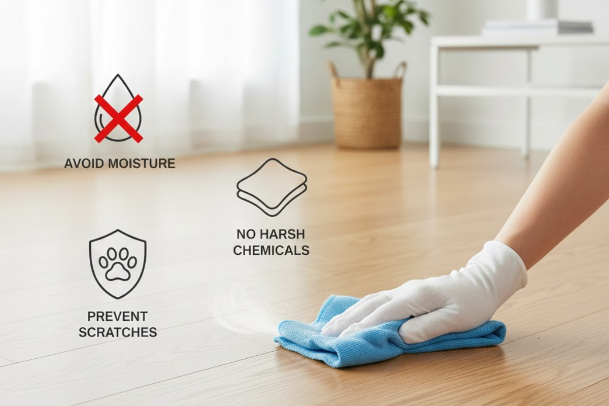 Why Proper Cleaning Is Important for Manufactured Wood Floors