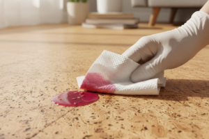 Wipe Spills Immediately