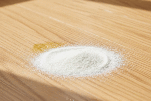 baking soda paste dog urine hardwood floor