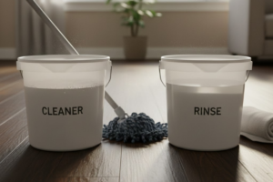 two bucket method wood floor cleaning